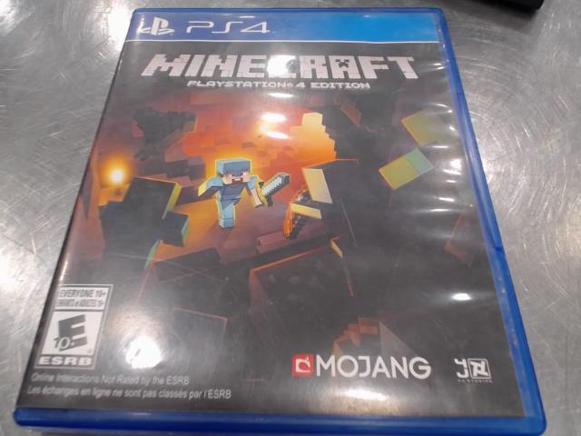 Minecraft jeu ps4
