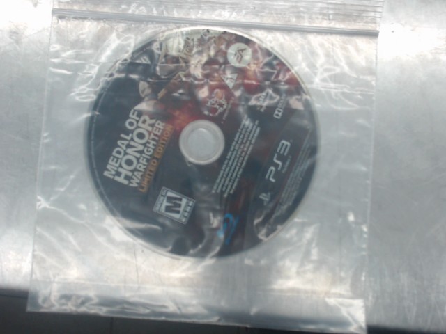 Medal of honor warfighter disc only