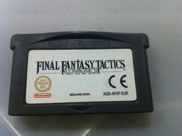 Jeu game boy advance final fantasy tacti