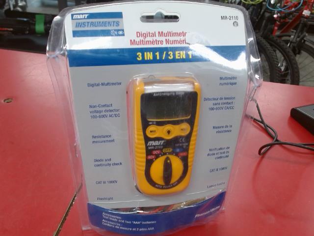Multimetre digital neuf/new