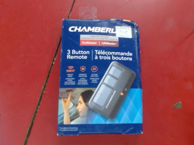 Telecommande a 3 boutons pour garage
