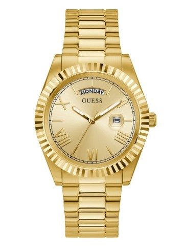 Guess watch gold tone