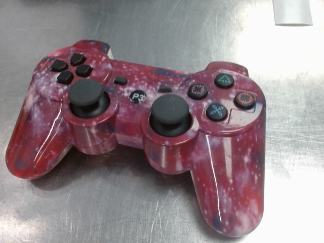 Manette ps3 generique rose