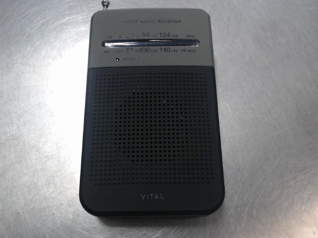 Radio de poche gris
