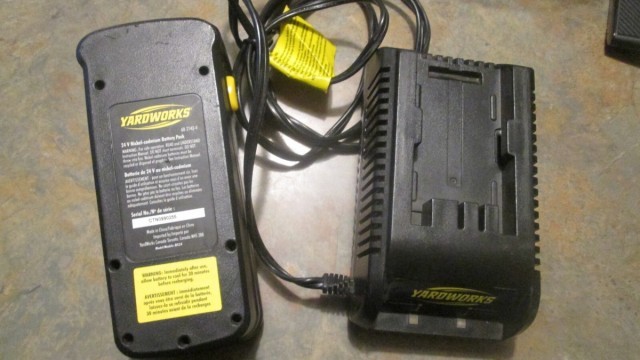 Charger 18-24v avec batterie 18v
