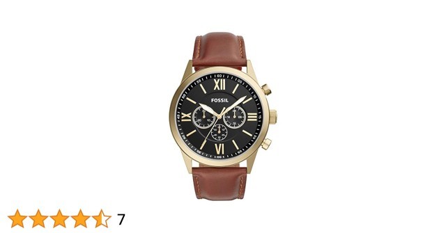 Montre dore cadran noir chronographe