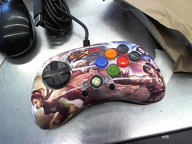 Street fighter controller for xbox 360