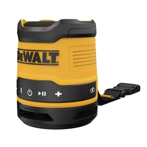 Mini bluetooth speaker jaune dewalt