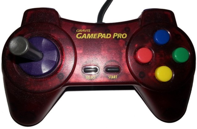 Controller gamepad pro rouge