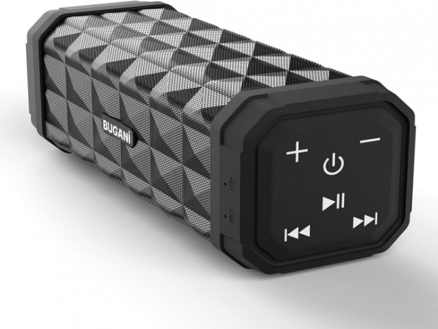 Speaker bluetooth bugani noir