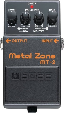 Pedale de guitar metal zone