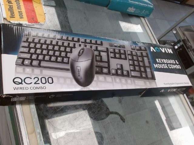 Wired combo keyboard