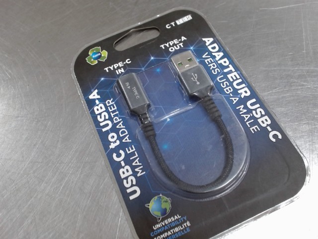 Adapteur usb-c vers usb-a male