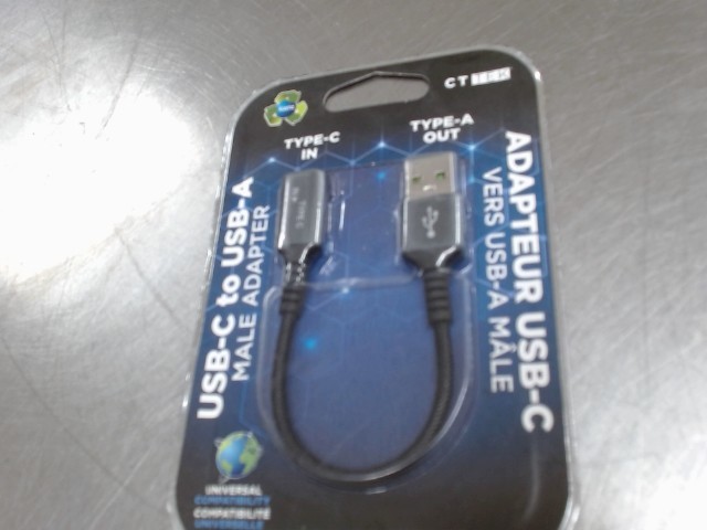 Adapteur usb-c vers usb-a male
