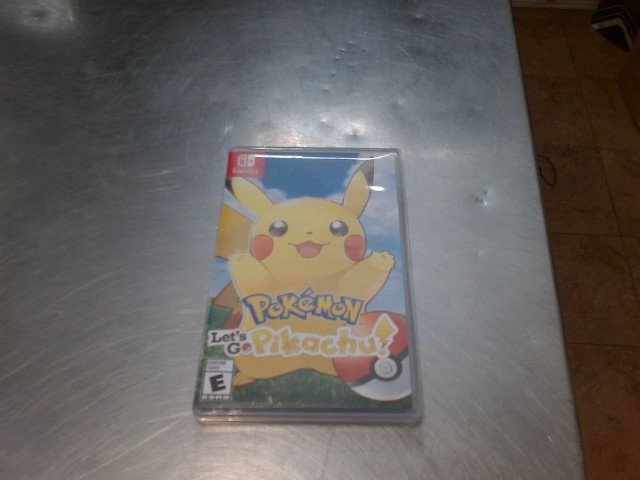 Pokemon let's go pikachu