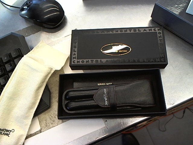 Montblanc anniversary leather case