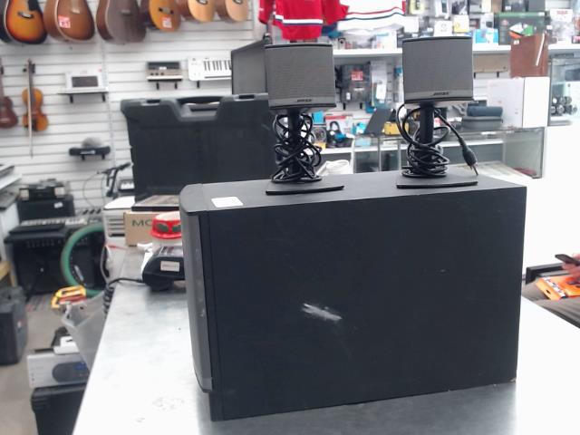 Speaker bose avec sub woofer