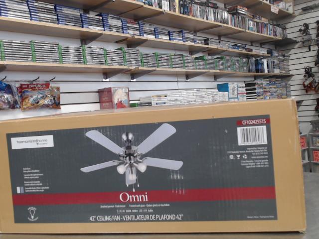 Ventilateur plafond 42''(neuf)