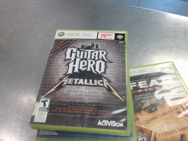 Guitar hero metallica