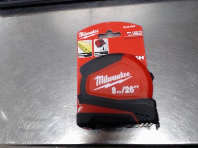 Tape a mesure neuf 8m/26ft