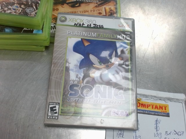 Sonic the hedgehog