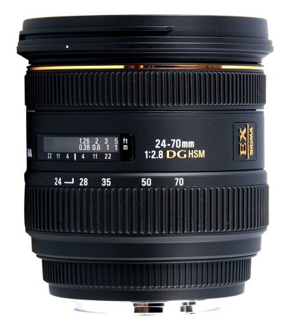 Sigma 24-70mm 1:2:8 dg hsm