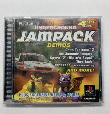 Playstation jampack underground demos