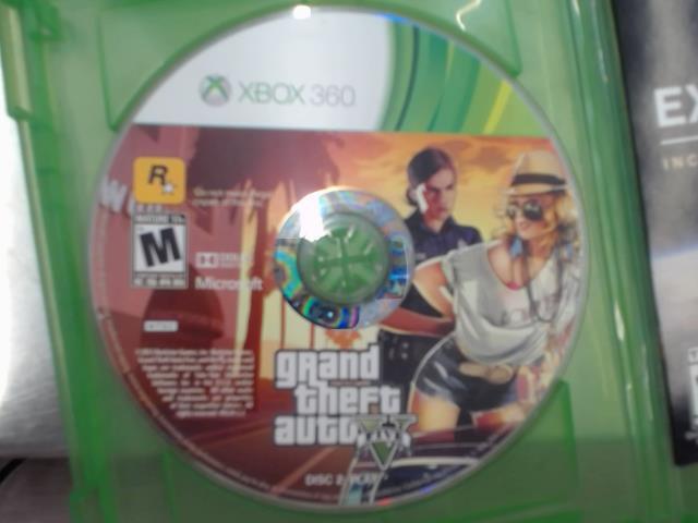 Jeu xbox 360 grand theft auto 5