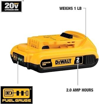 Batterie dewalt 20v 2ah