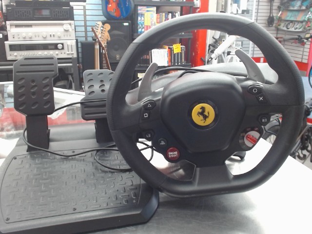 Volant plus pedales pour la playstation