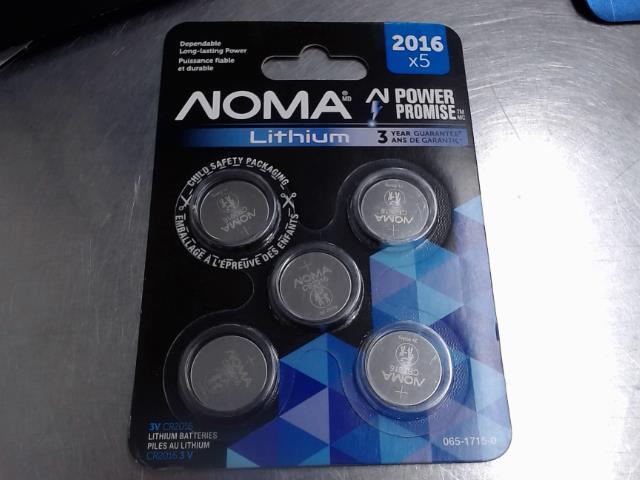 Packet de 5 batterie lithium 3v