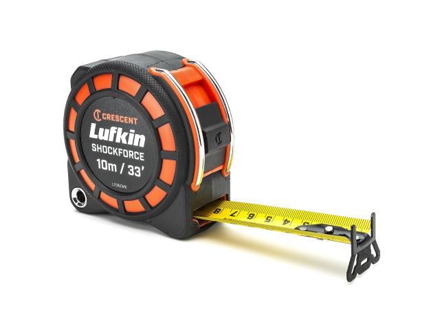 Lufkin metre ruban shockforce 10m/33ft