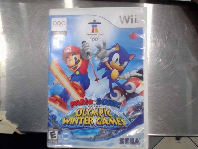 Mario et sonic olympic winter games