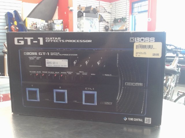Processeur effect guitar