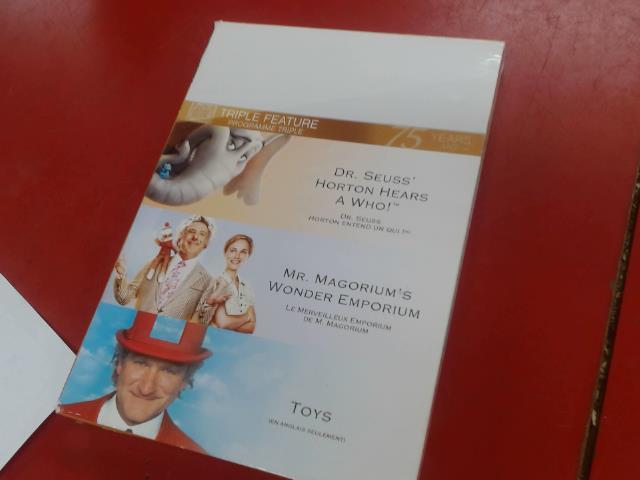 Triple feature dr.seuss/mr.magorium/toys