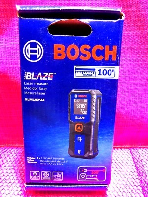 Bosch blaze range 100