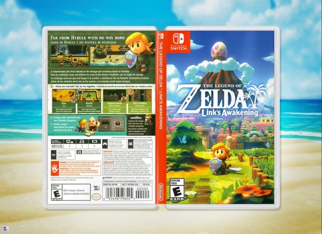 Jeu de zelda links awakening