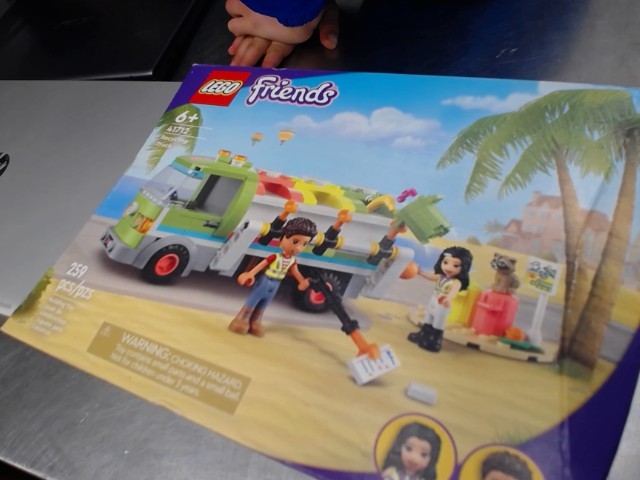 Recycling truck lego neuf