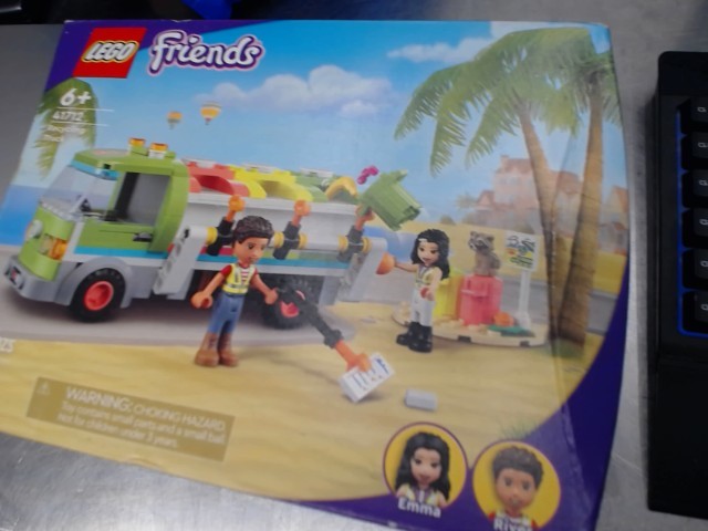 Recycling truck lego neuf