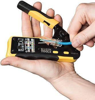Pass-thru modular crimper