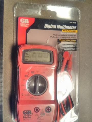 Digital multimeter