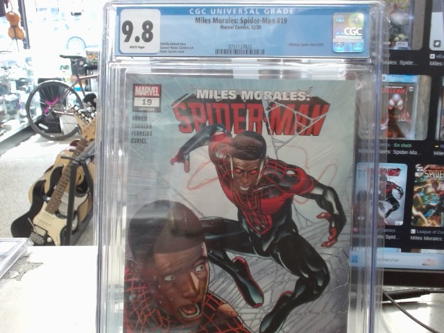 Miles morales spider-man #19 graded 9.8