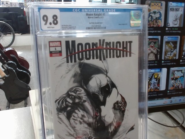 Moon knight #1 graded 9.8