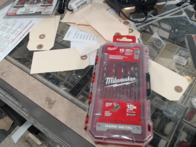 Kit bit drill 15pc