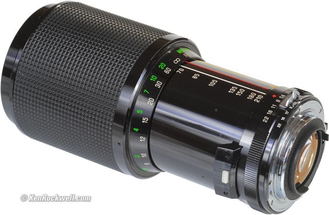 Vivitar series 1 lens
