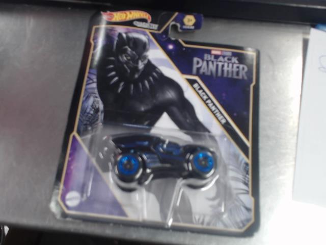 Hotwheels character cars black panther