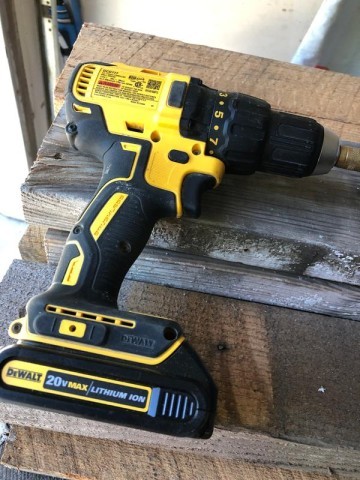 Drill 20v max brushless+batt 5ah