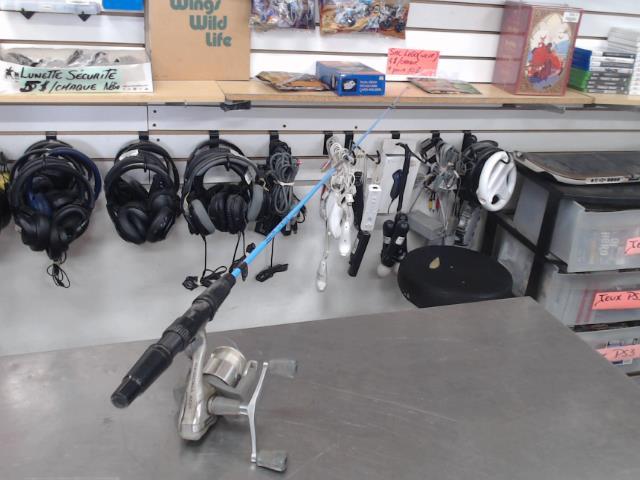 Canne peche+reel shimano
