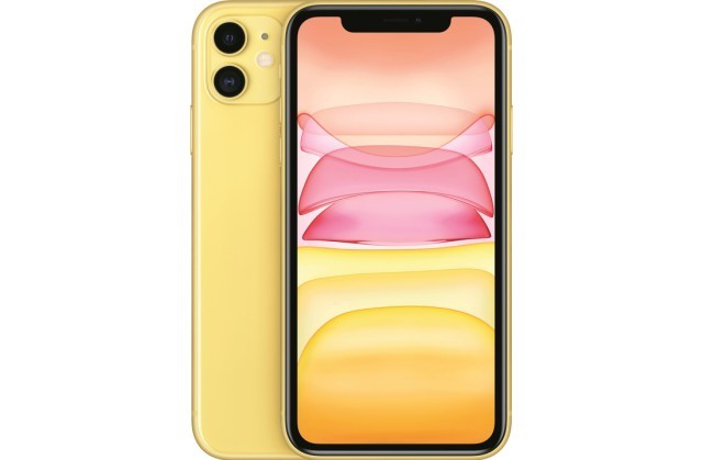 Iphone jaune 11 128gb