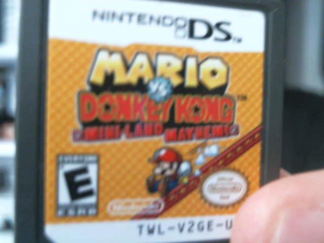 Mario donkey kong mini land maykem